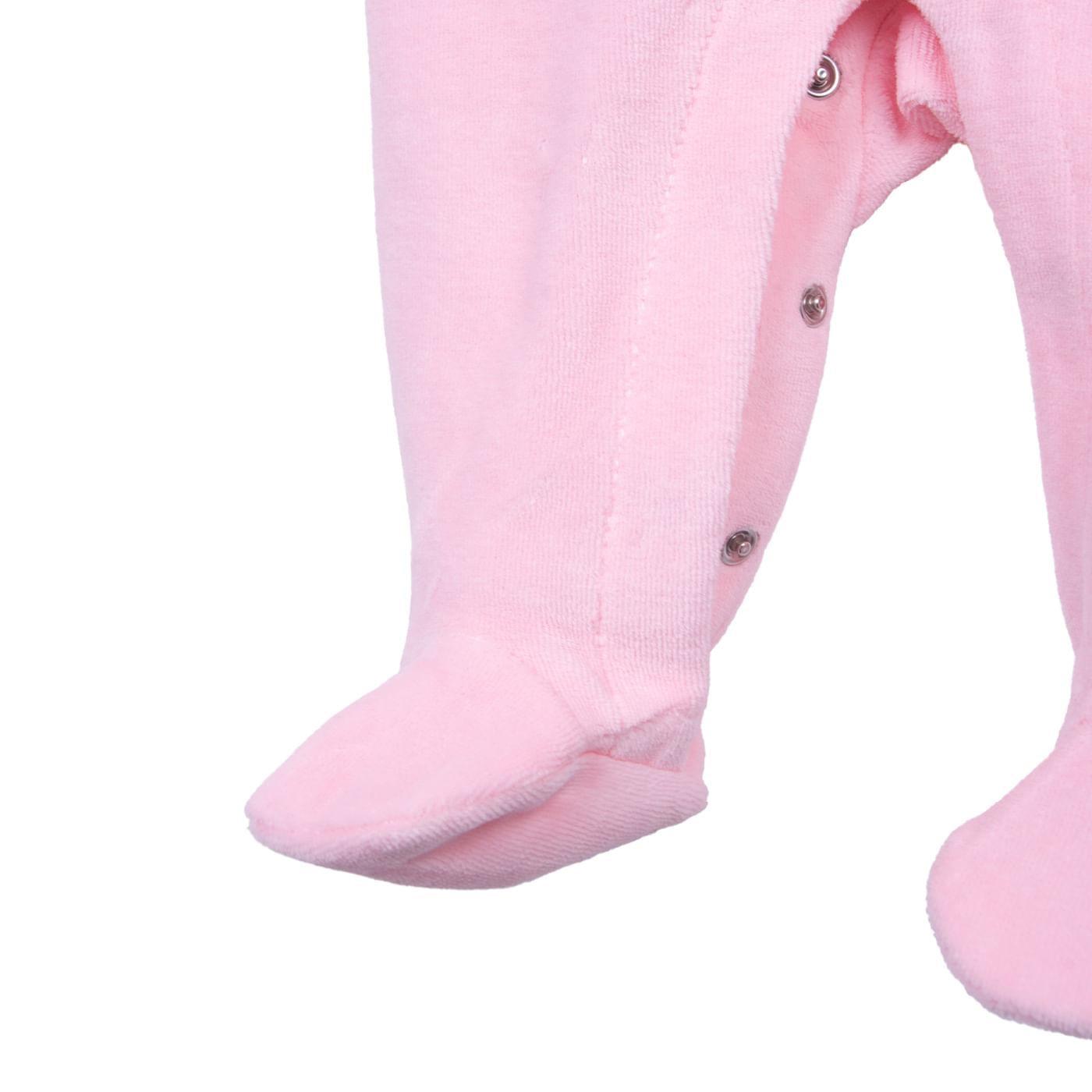ENTERIZO BEBÉS NIÑA ROSADO TALLA 6M - 4