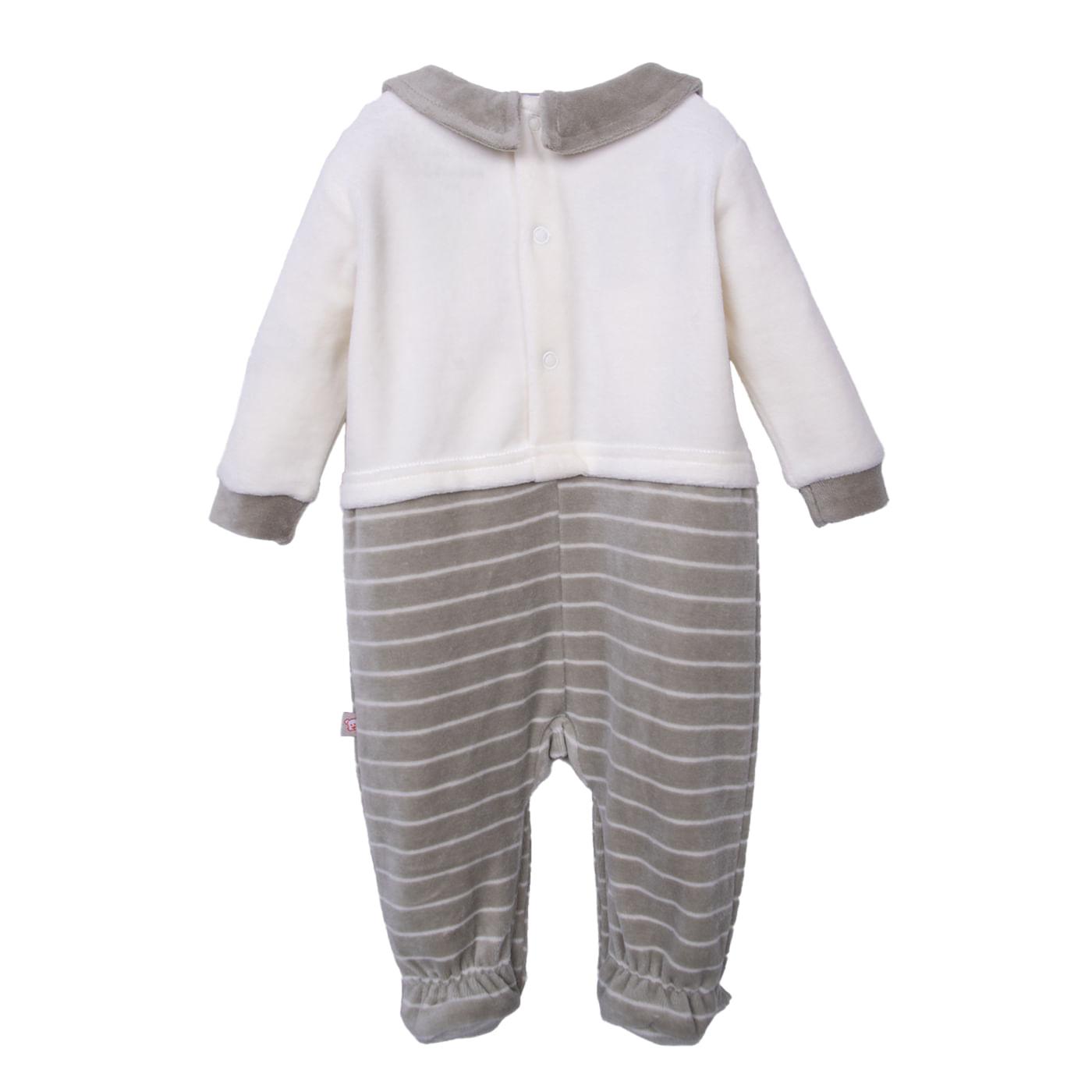 ENTERIZO BEBÉS NIÑO SAFARI TALLA 6M - 2