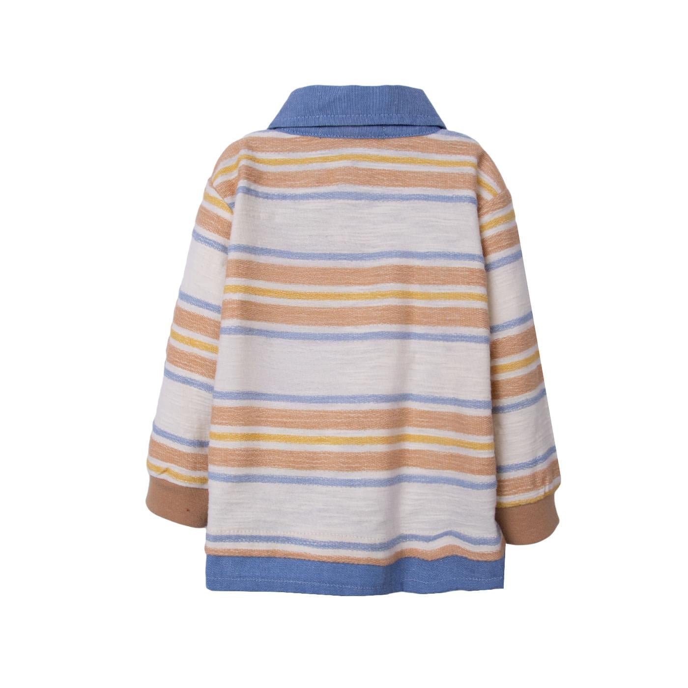POLO BEBÉ NIÑO CRUDO TALLA 6M - 2