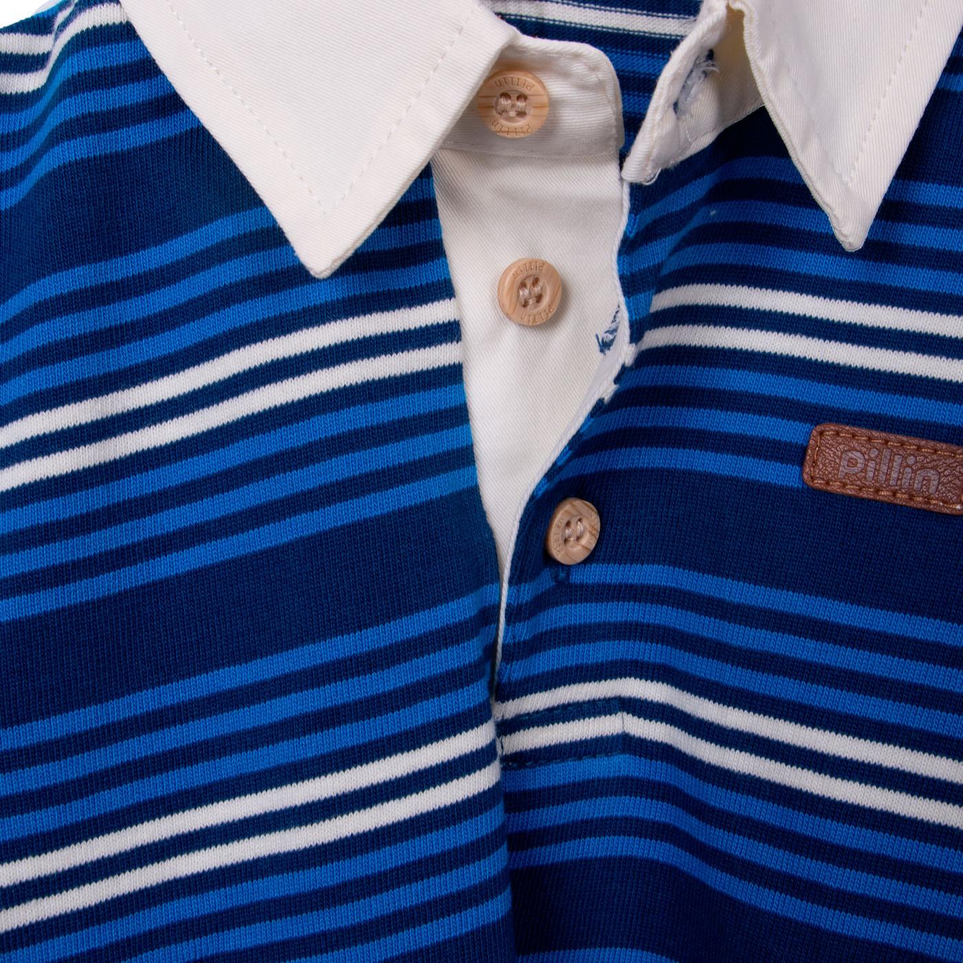 POLO BEBÉ NIÑO AZUL TALLA 18M - 3