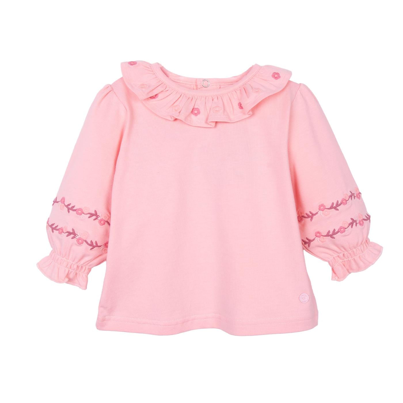 POLO BEBÉ NIÑA ROSADO TALLA 24M - 1