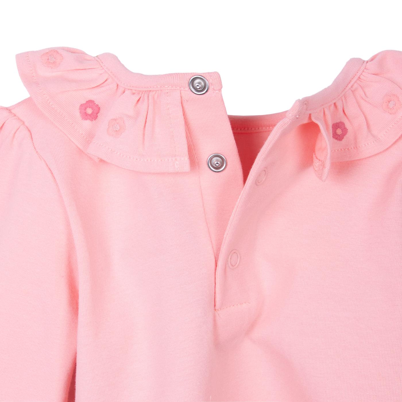 POLO BEBÉ NIÑA ROSADO TALLA 24M - 4