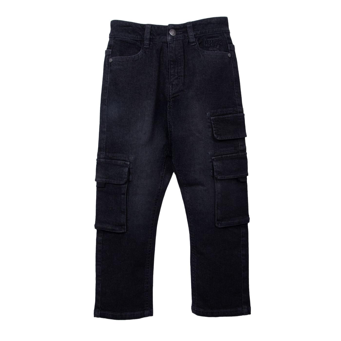 JEANS NIÑO GRIS TALLA 4 - 1