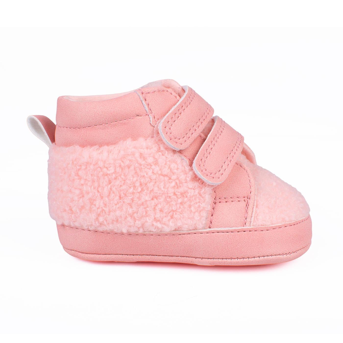 ZAPATILLAS BEBÉS NIÑA ROSADO TALLA 3-6M - 2