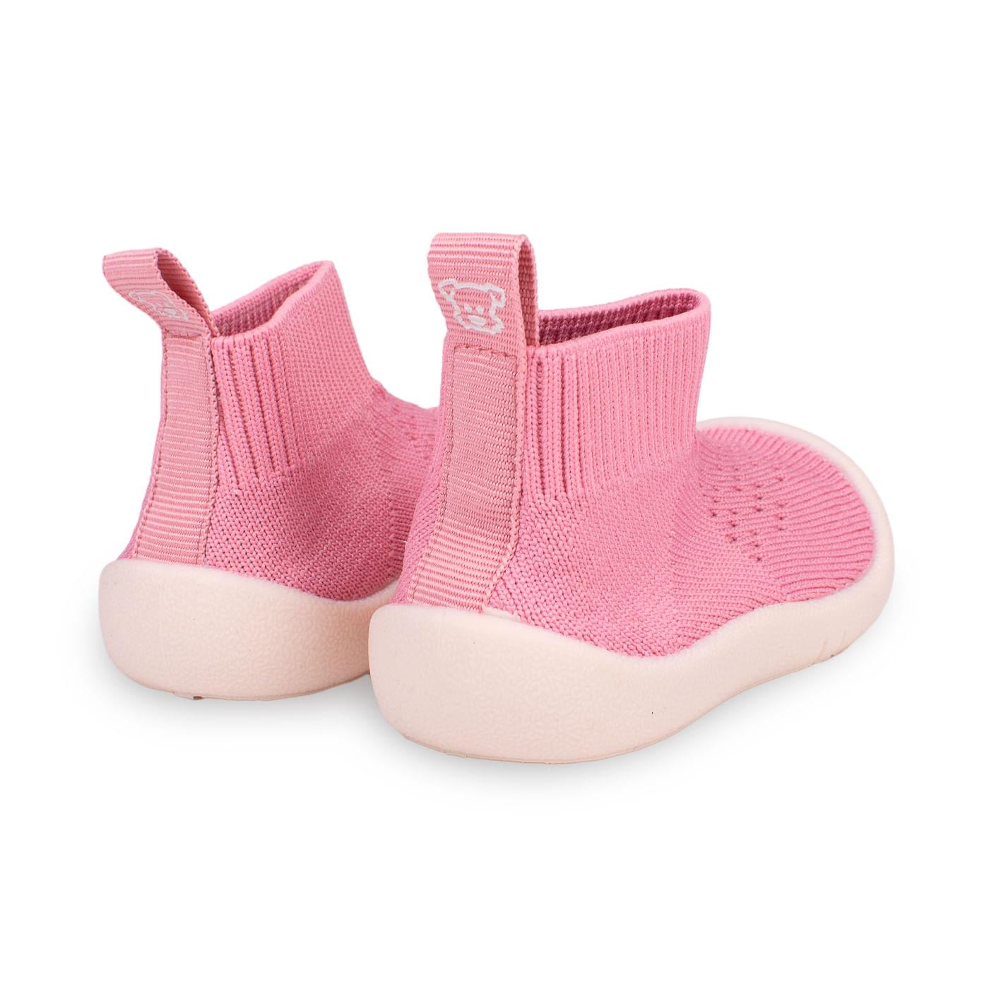 ZAPATO PRE CAMINANTE BEBÉS NIÑA ROSADO TALLA 19 - 3