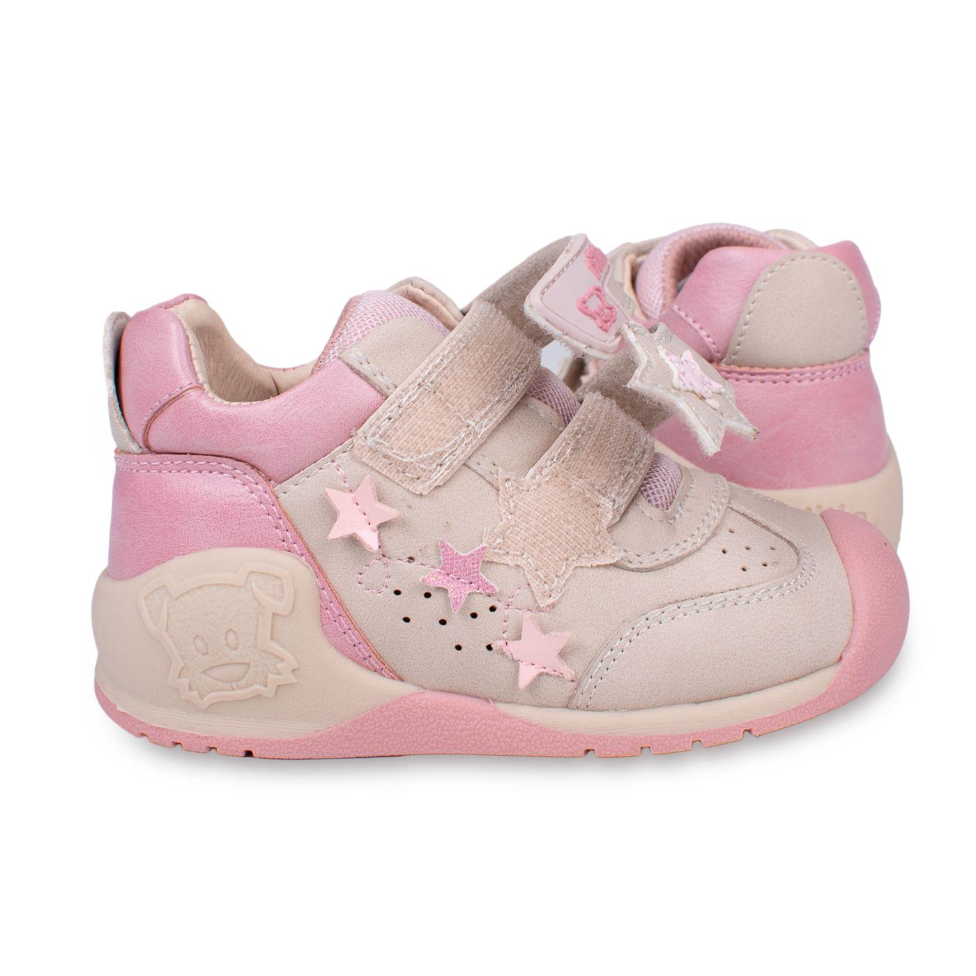 ZAPATO CLÁSICO BEBÉ NIÑA BEIGE TALLA 22 - 5