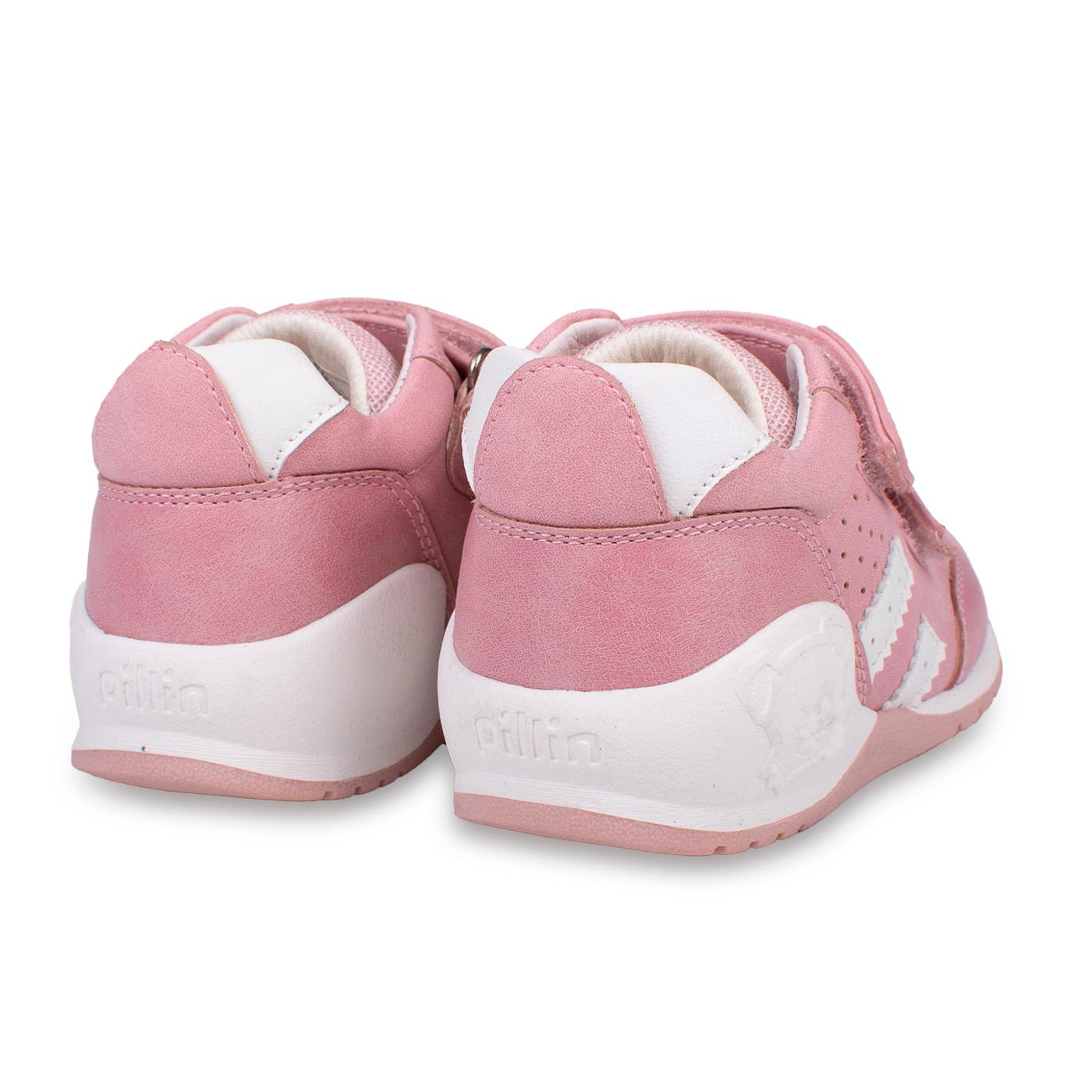 ZAPATO CLÁSICO BEBÉ NIÑA ROSADO TALLA 23 - 3
