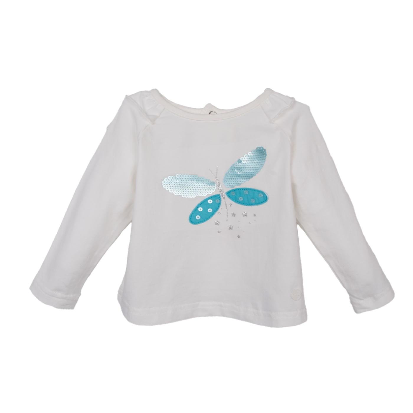 POLO BEBÉ NIÑA TALLA 3 COLOR BLANCO - 1
