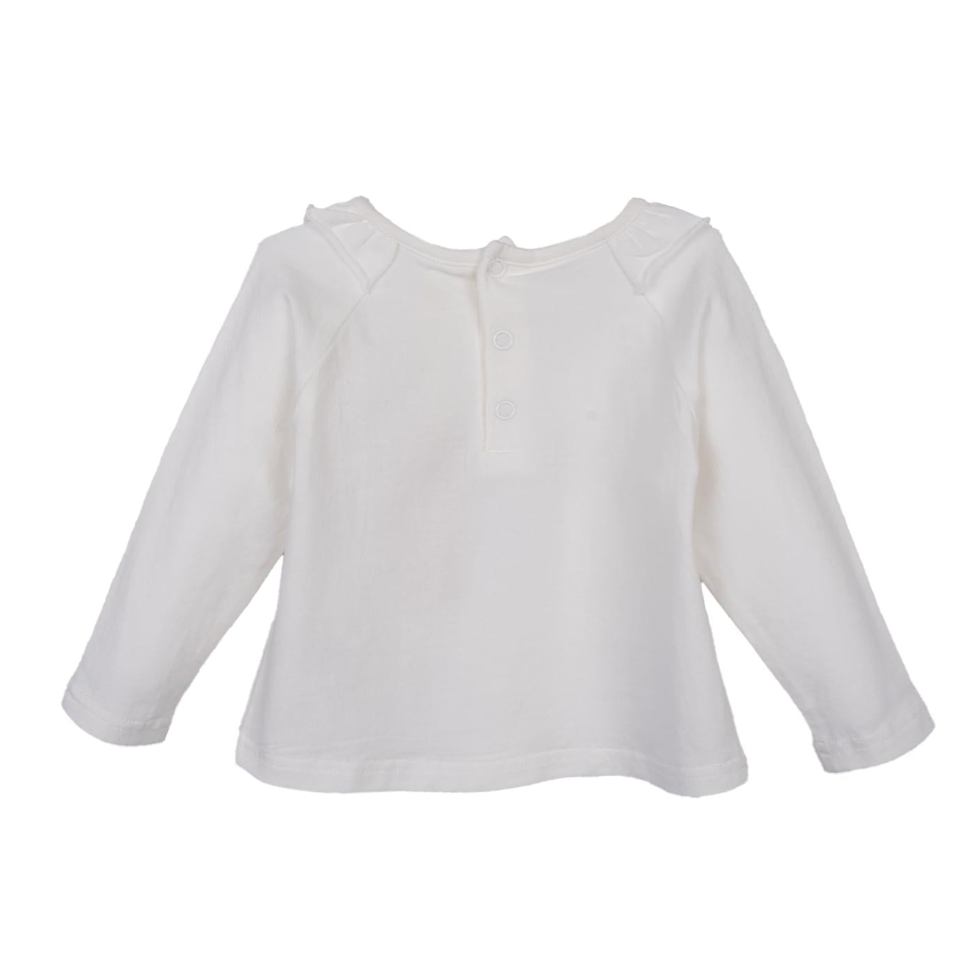 POLO BEBÉ NIÑA TALLA 3 COLOR BLANCO - 2