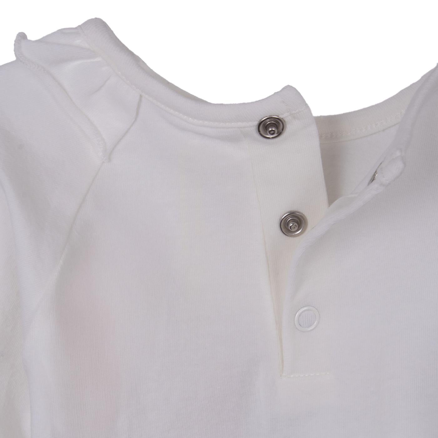 POLO BEBÉ NIÑA TALLA 3 COLOR BLANCO - 4