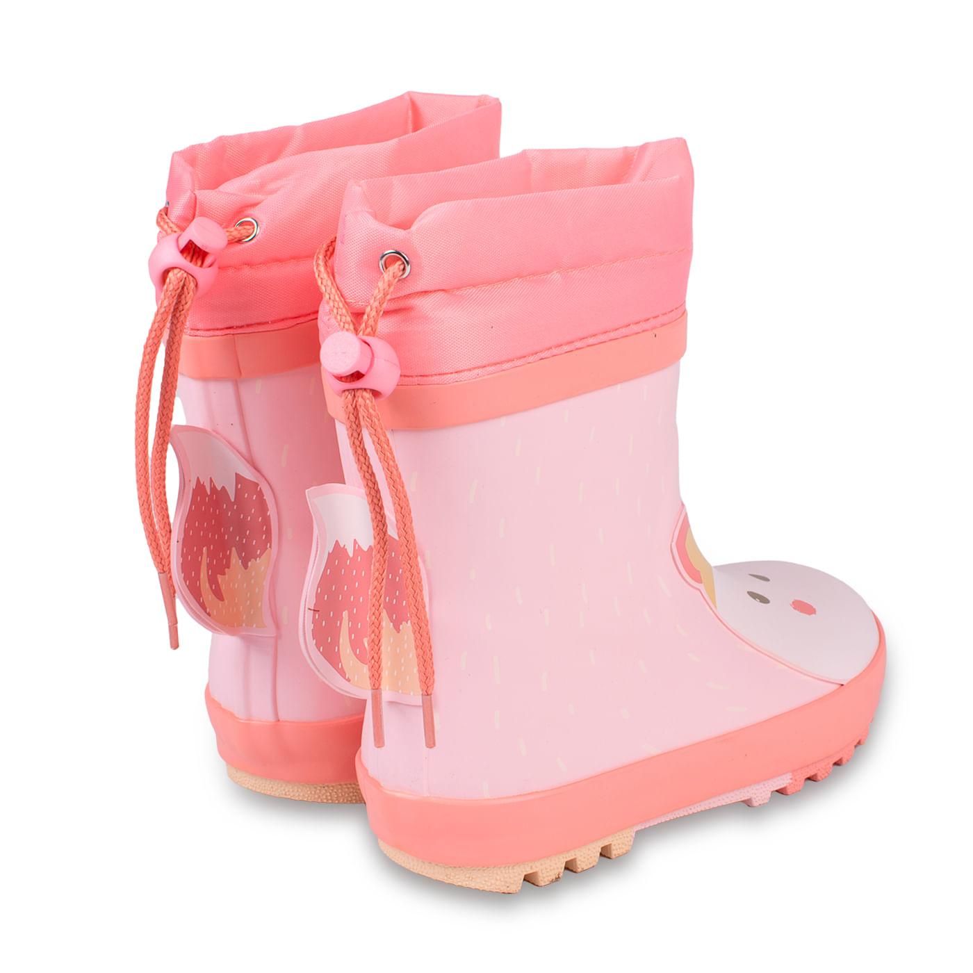 BOTA AGUA BEBÉ NIÑA ROSADO TALLA 21 - 3