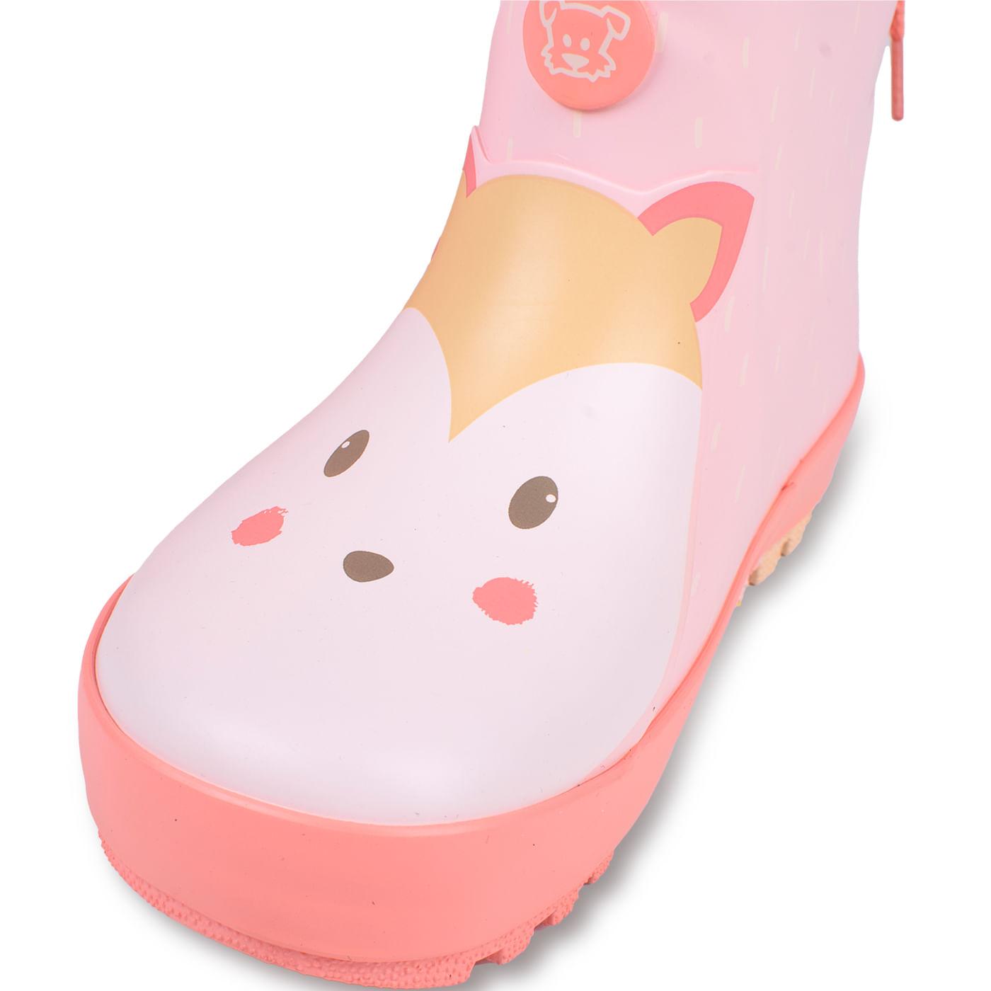 BOTA AGUA BEBÉ NIÑA ROSADO TALLA 21 - 5