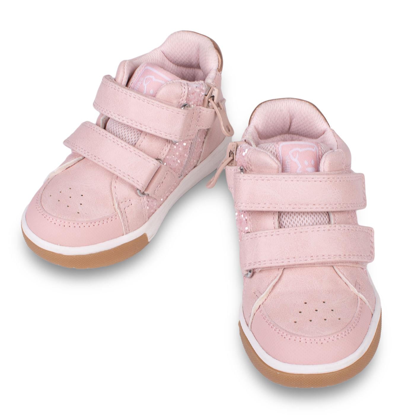 ZAPATILLAS BEBÉ NIÑA ROSADO TALLA 27 - 5