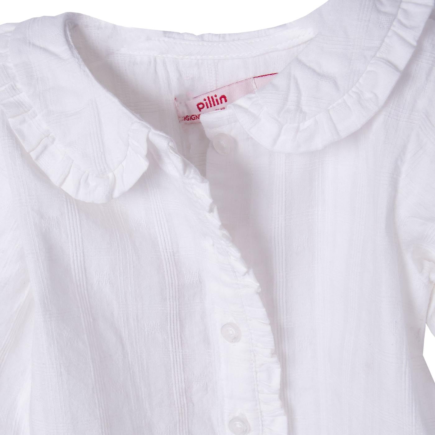 BLUSA BEBÉ NIÑA TALLA 4 COLOR BLANCO - 3