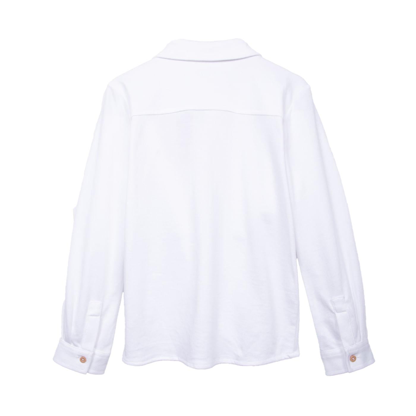 CAMISA NIÑO TALLA 4 COLOR BLANCO - 2