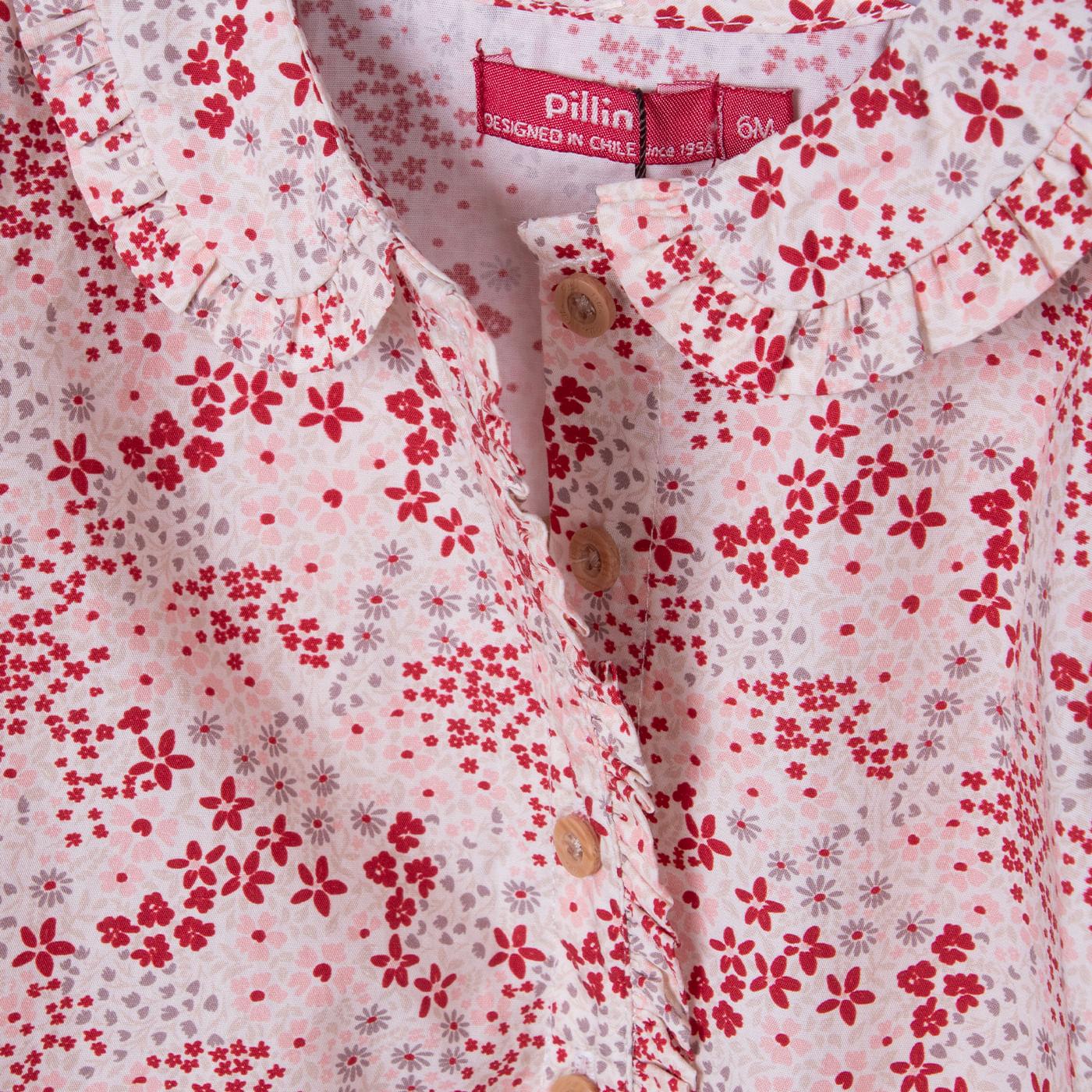 BLUSA BEBÉ NIÑA TALLA 24M COLOR ROJO - 3