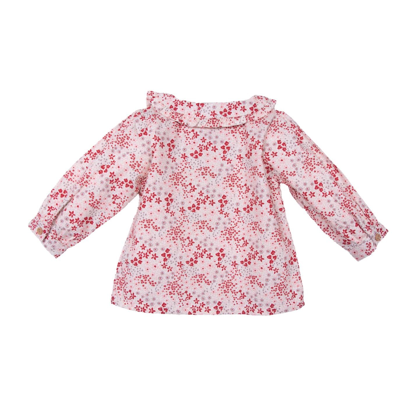 BLUSA BEBÉ NIÑA TALLA 3M COLOR ROJO - 2