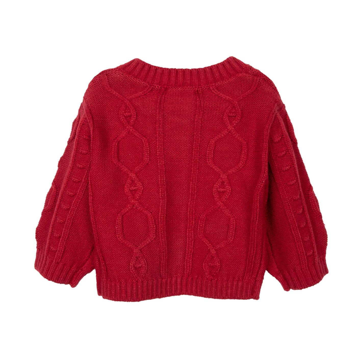 CHOMPA BEBÉ NIÑA TALLA 24M COLOR ROJO - 2