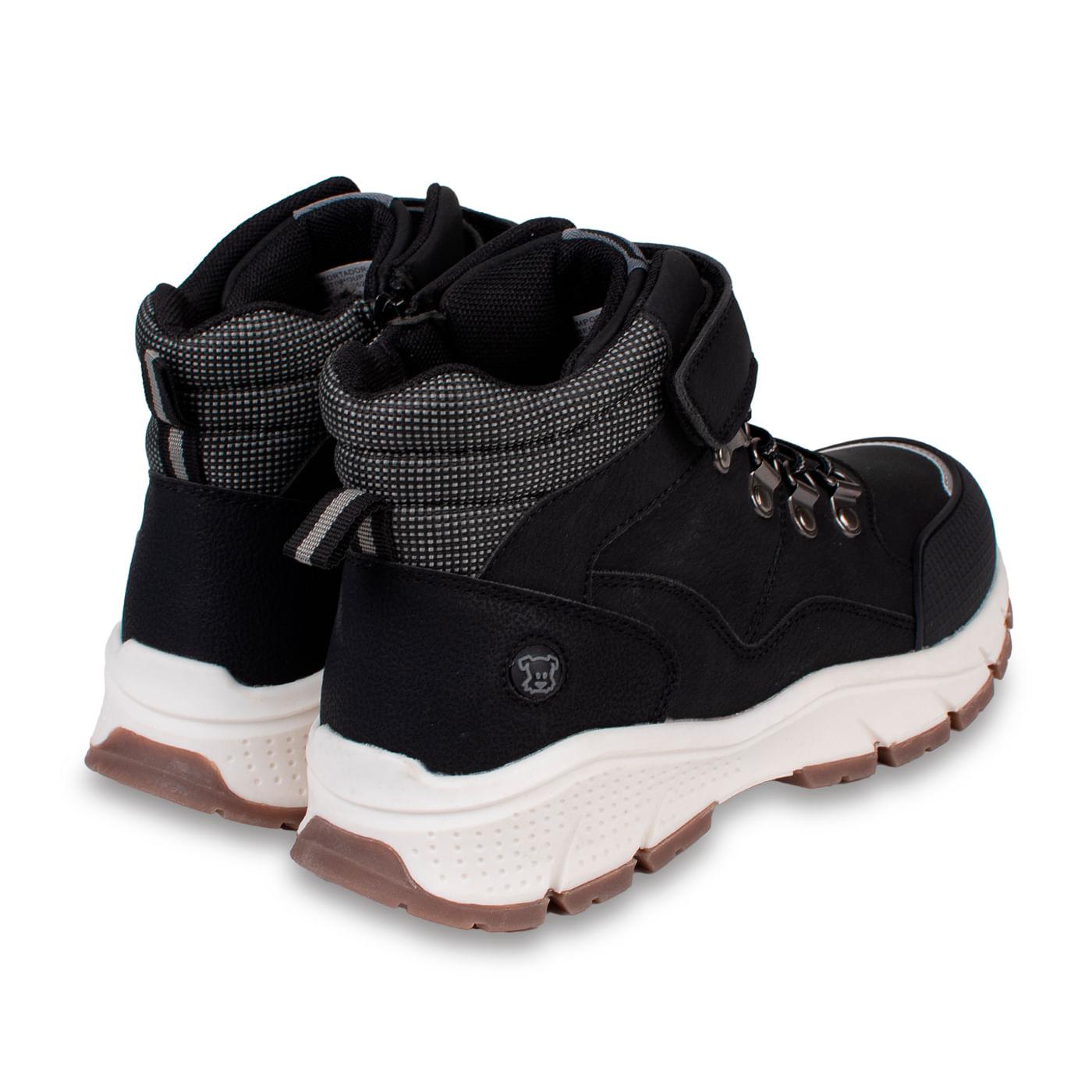 BOTÍN NIÑO TALLA 34 COLOR NEGRO - 3