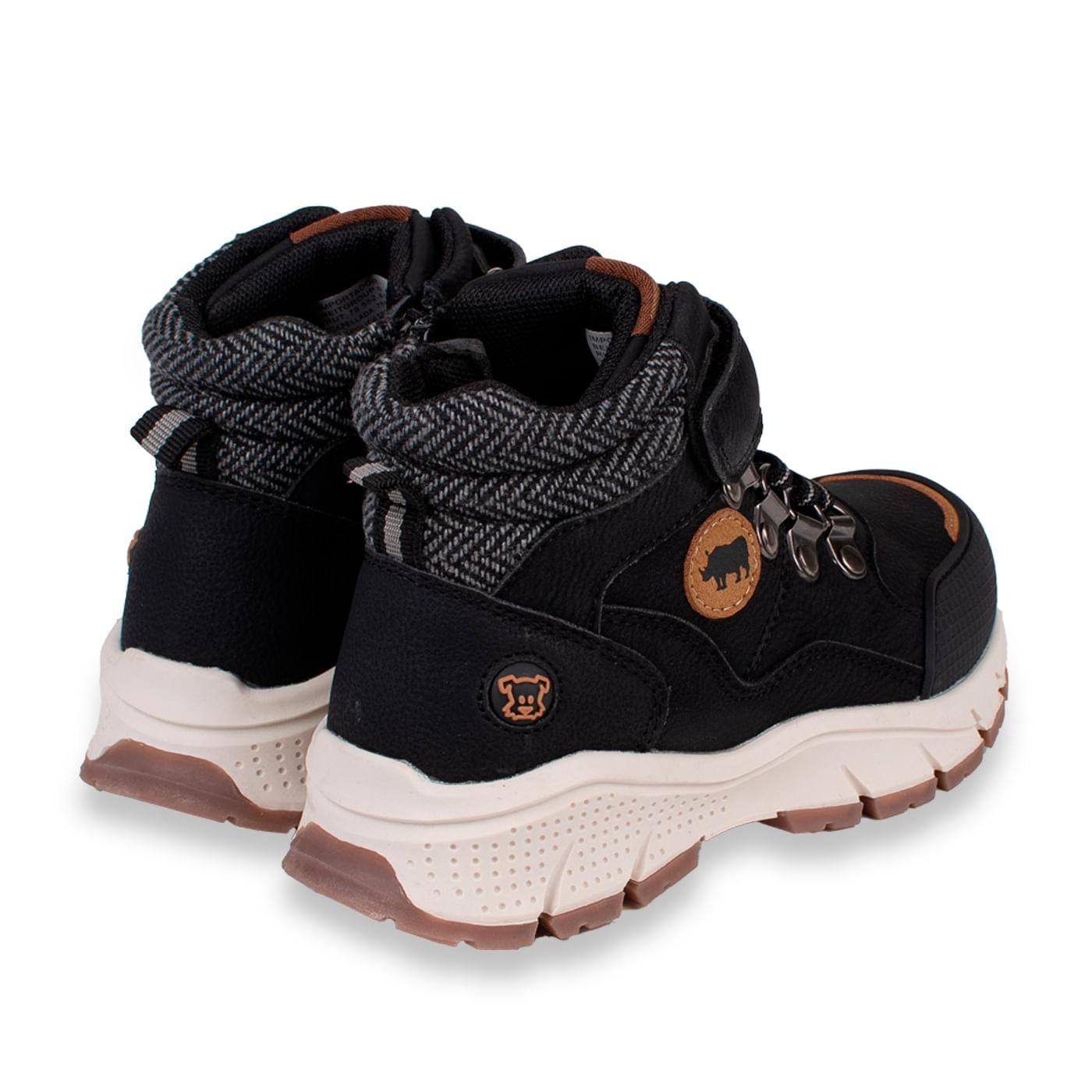 BOTÍN BEBE NIÑO TALLA 23 COLOR NEGRO - 3