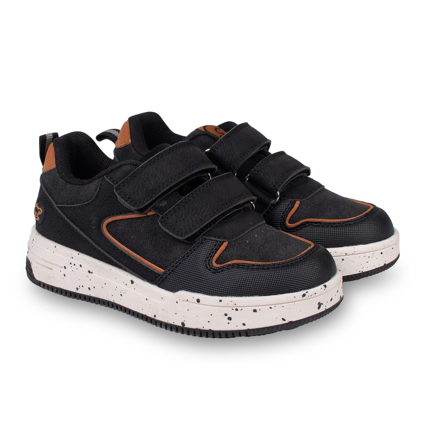ZAPATILLAS NIÑO TALLA 35 COLOR NEGRO - 1