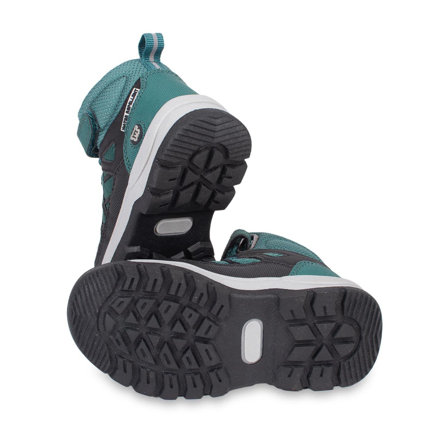 BOTÍN BEBE NIÑO COLOR PETROLEO (PZD605-26PET) - VERDE - 23 - 4
