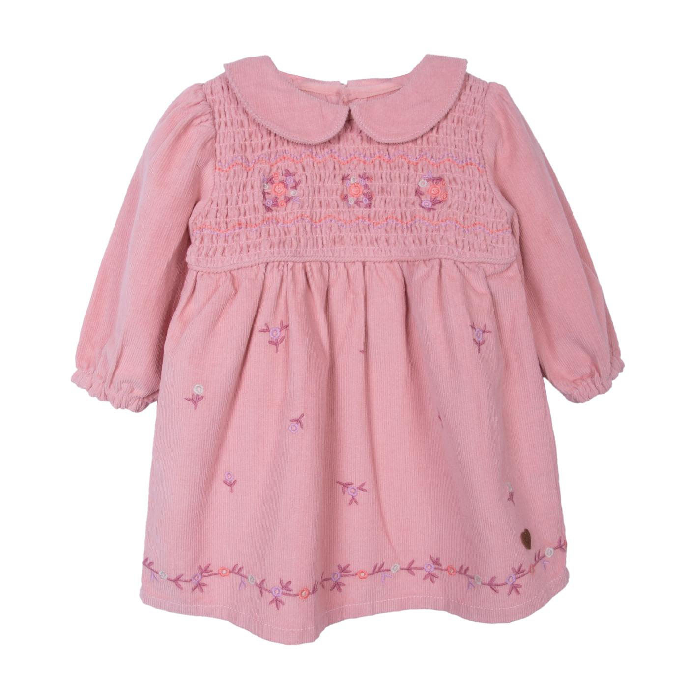 VESTIDO BEBÉ NIÑA TALLA 6M - 1