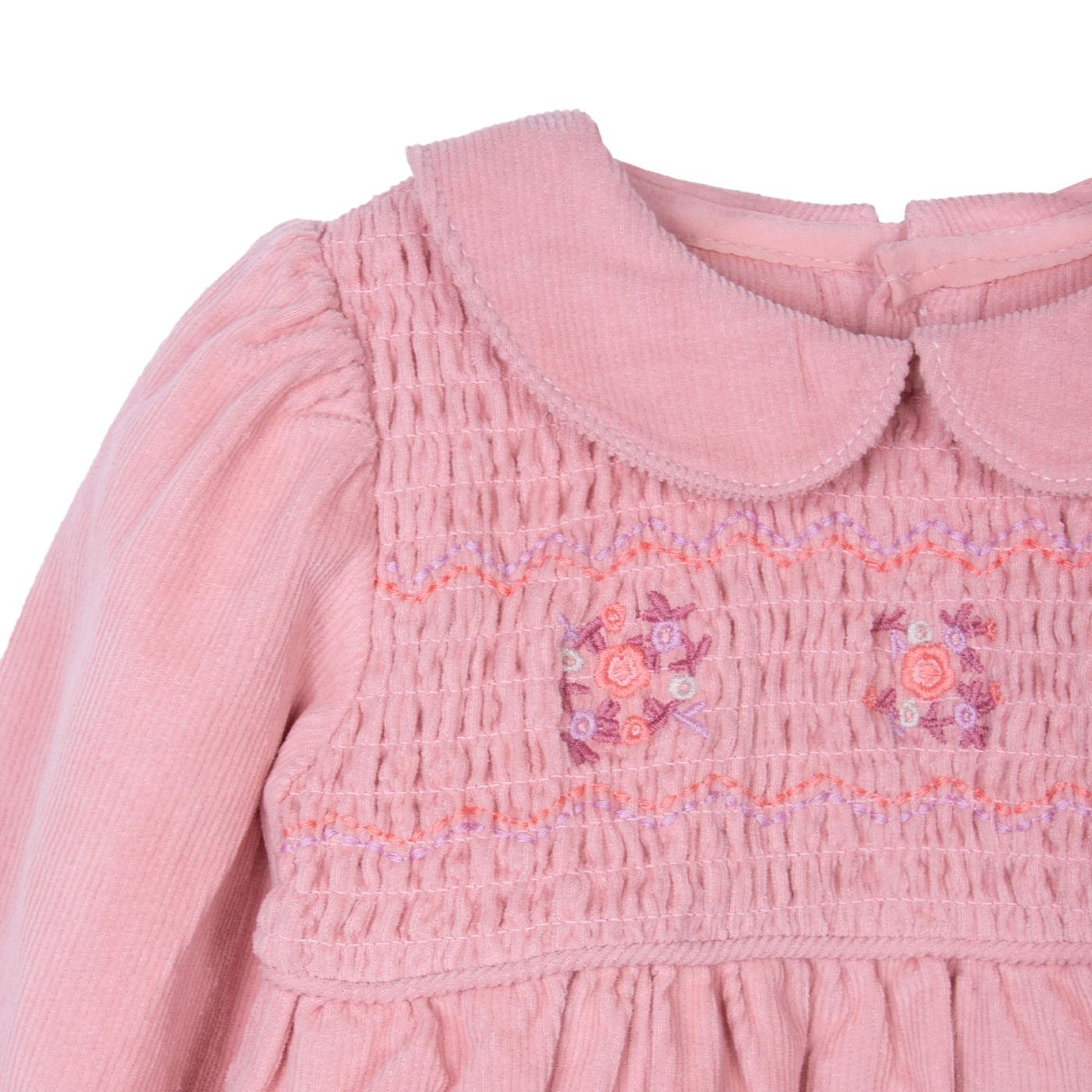 VESTIDO BEBÉ NIÑA TALLA 6M - 3
