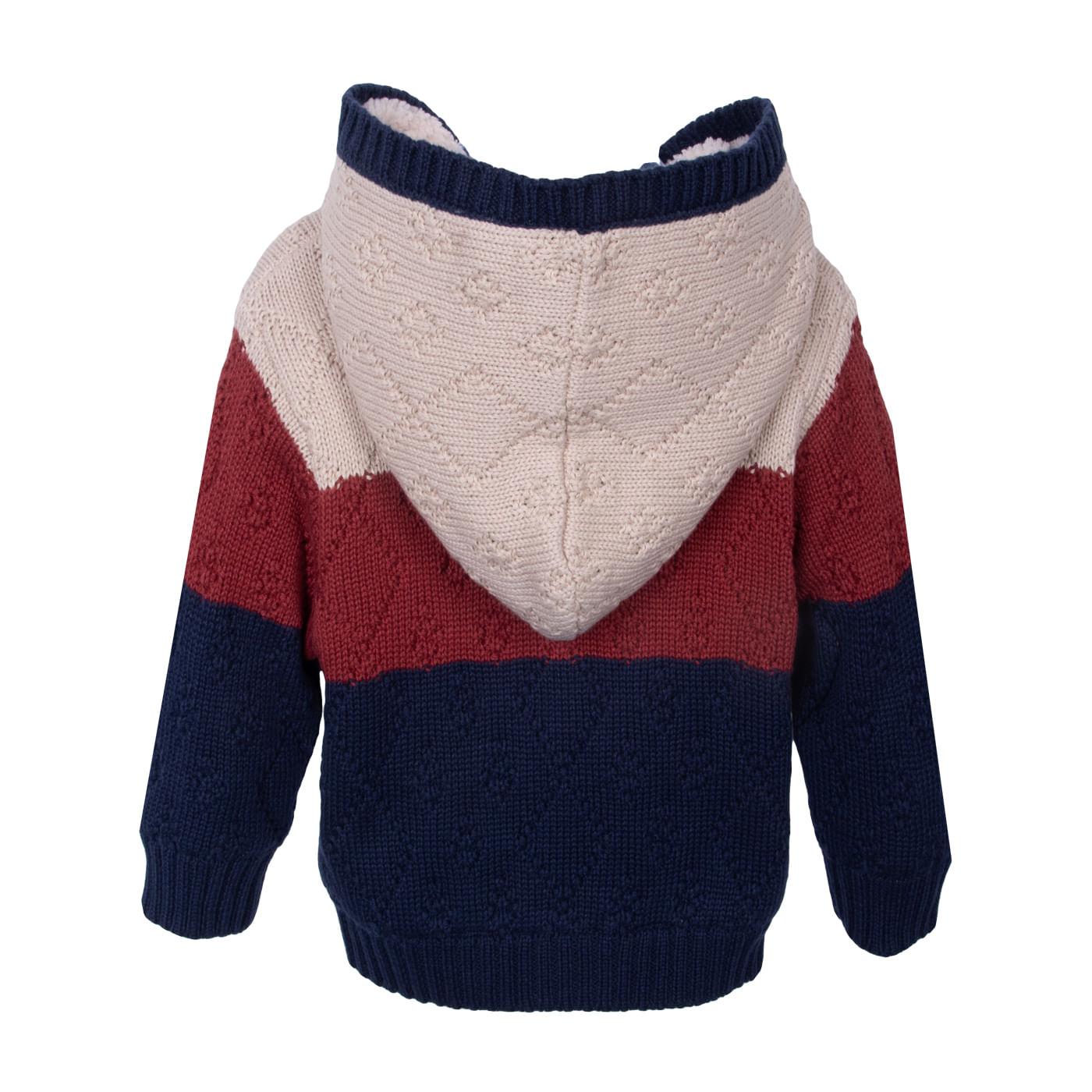 CHOMPA FORRADO BEBE NIÑO TALLA 3M - 2