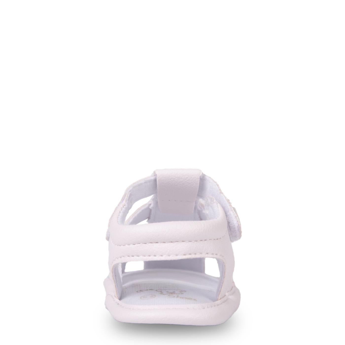COVER SHOES RECIÉN NACIDO UNISEX COLOR BLANCO TALLA 3-6M - 4