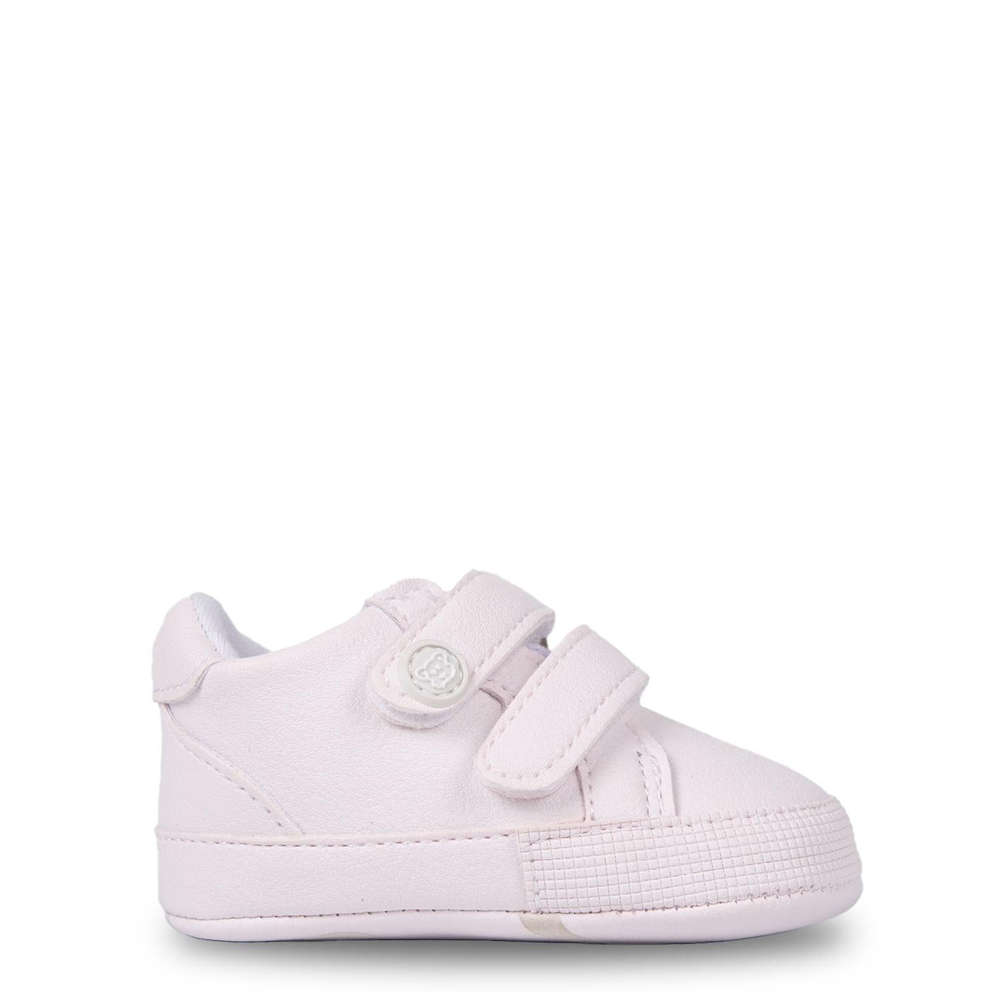 COVER SHOES RECIÉN NACIDO UNISEX COLOR BLANCO TALLA 3-6M - 1
