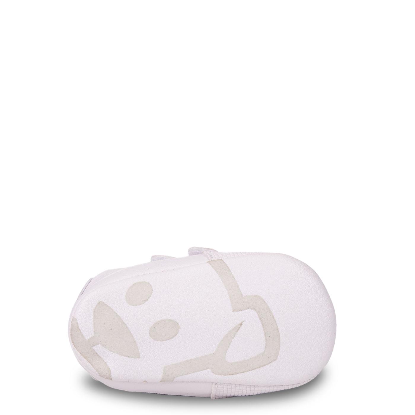 COVER SHOES RECIÉN NACIDO UNISEX COLOR BLANCO TALLA 3-6M - 2