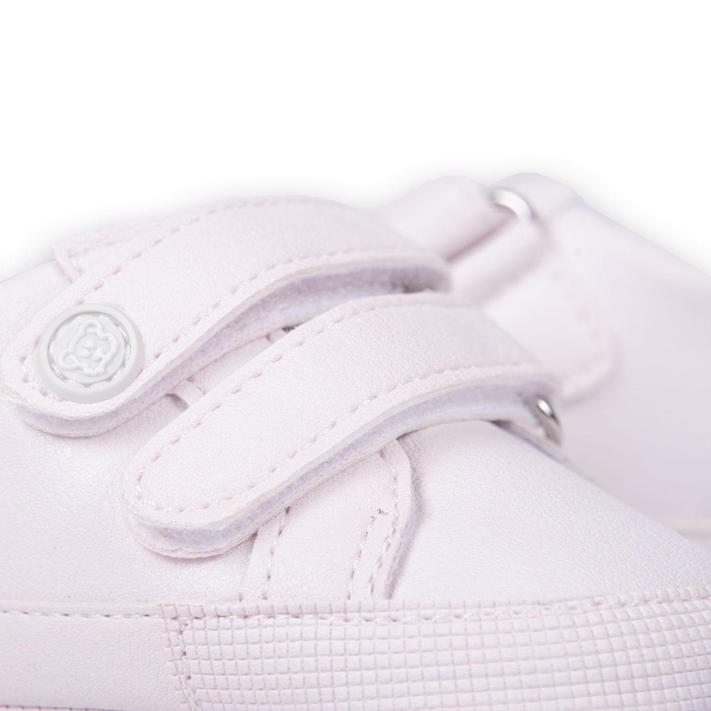 COVER SHOES RECIÉN NACIDO UNISEX COLOR BLANCO TALLA 3-6M - 4
