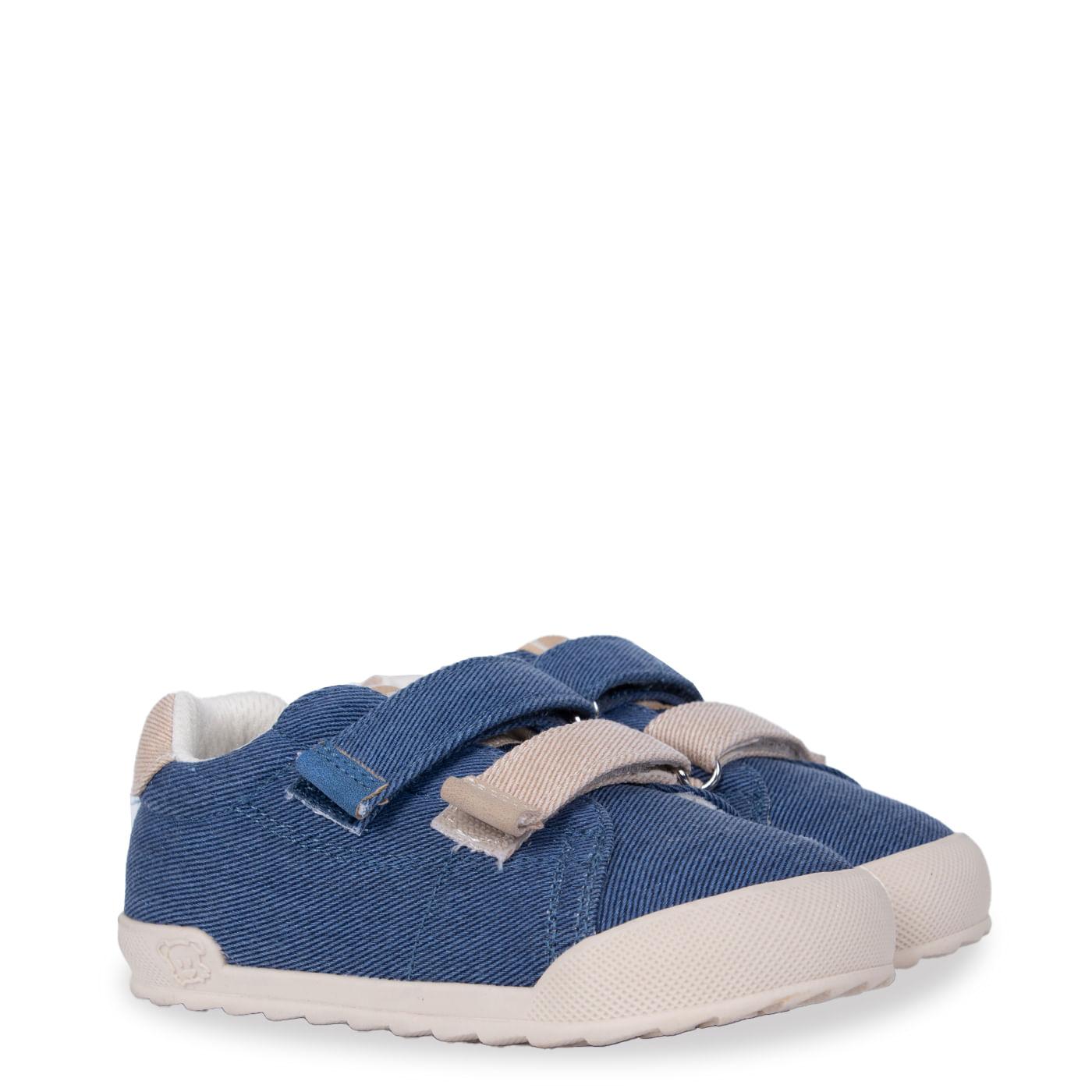 ZAPATILLAS BEBÉ NIÑO COLOR AZUL TALLA 19 - 1