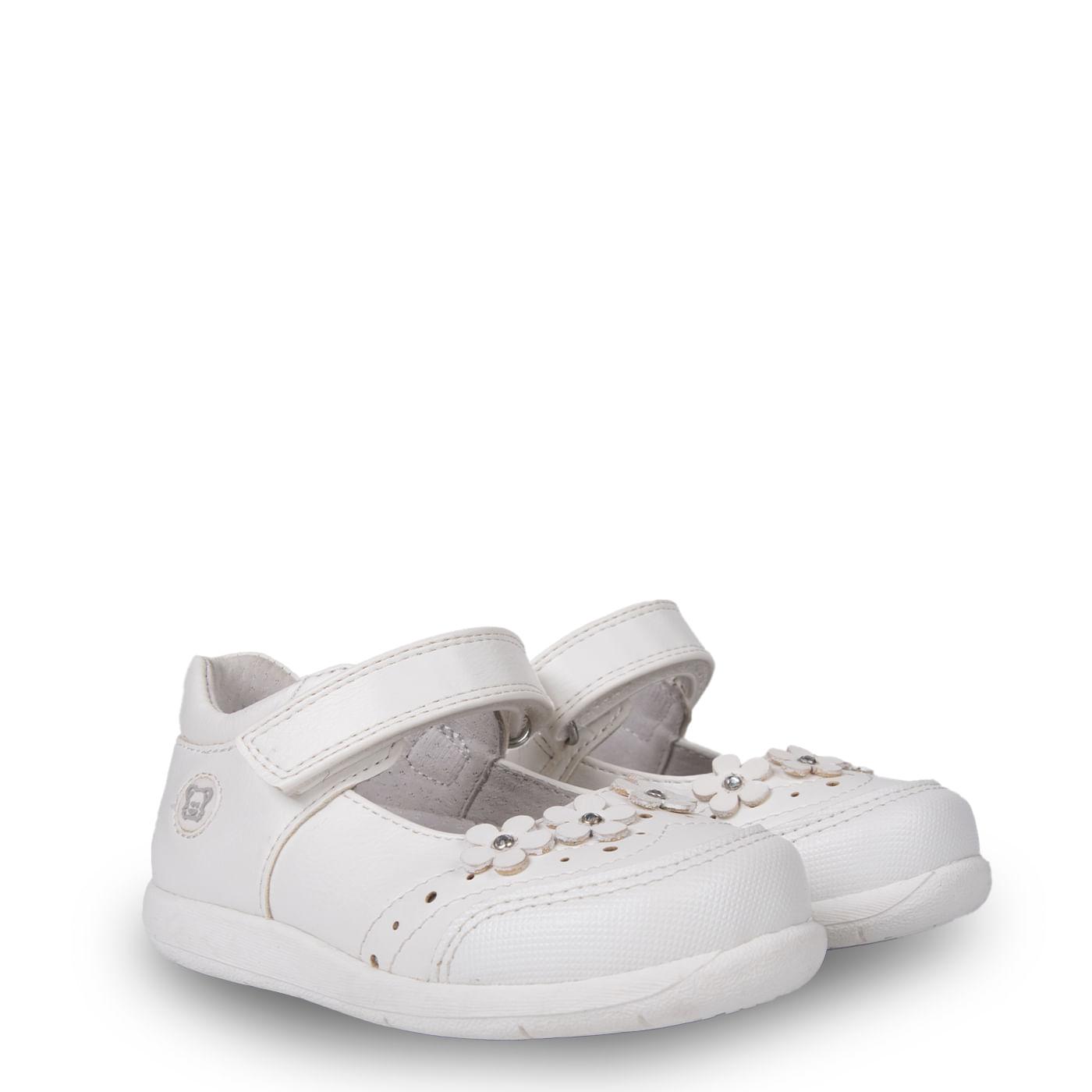 BALLERINA BEBÉ NIÑA COLOR BLANCO TALLA 27 - 1