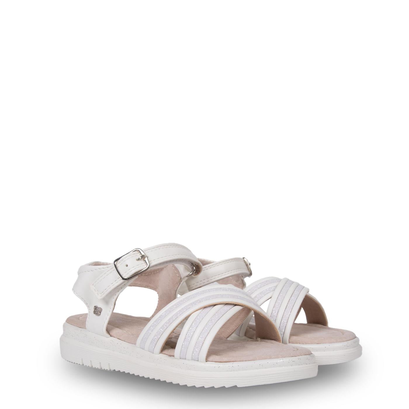 SANDALIAS NIÑA COLOR BLANCO TALLA 29 - 2