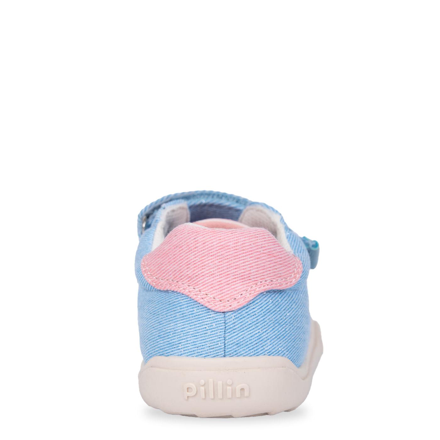 ZAPATILLAS BEBÉ NIÑA COLOR CELESTE TALLA 25 - 4