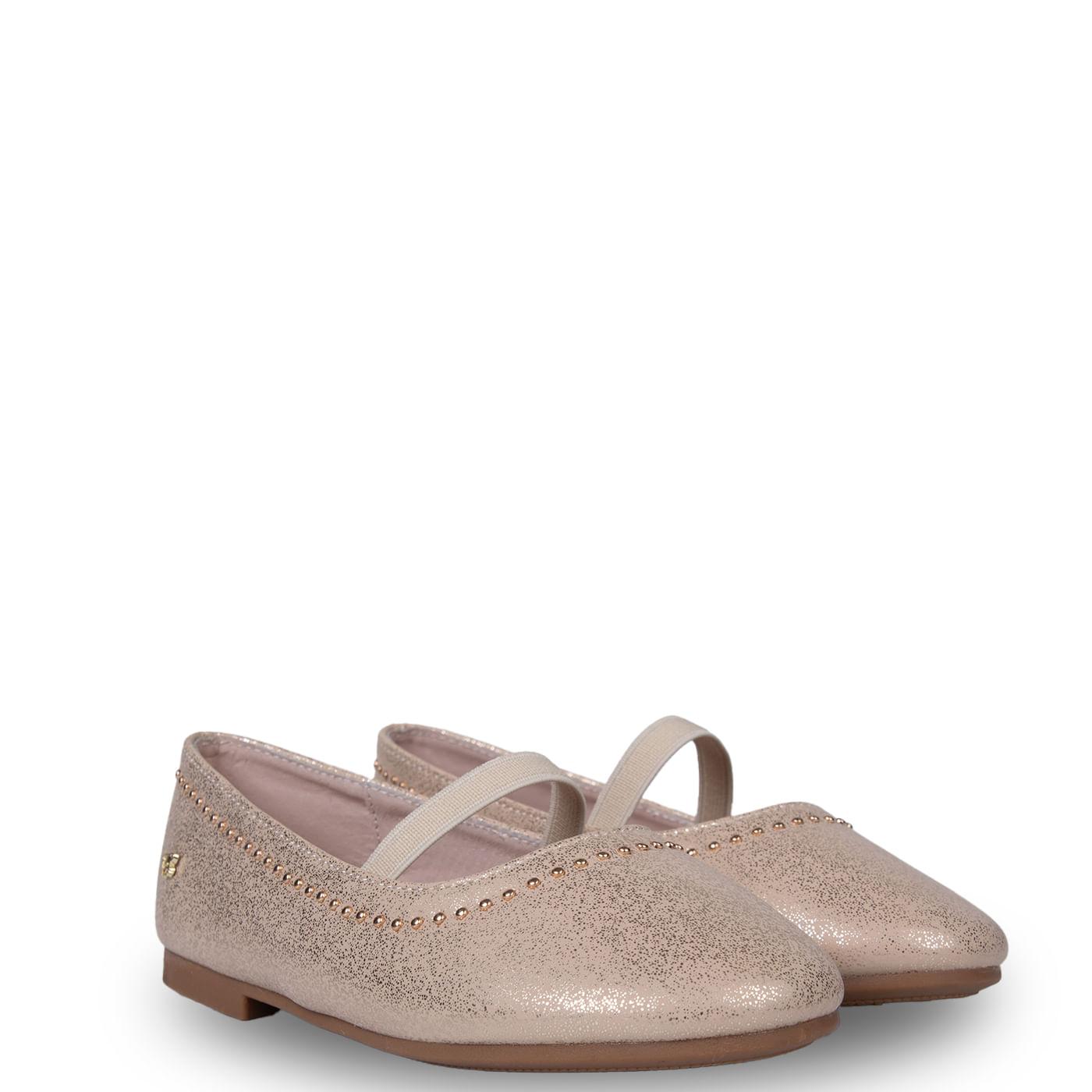 BALLERINA NIÑA COLOR DORADO TALLA 31 - 2