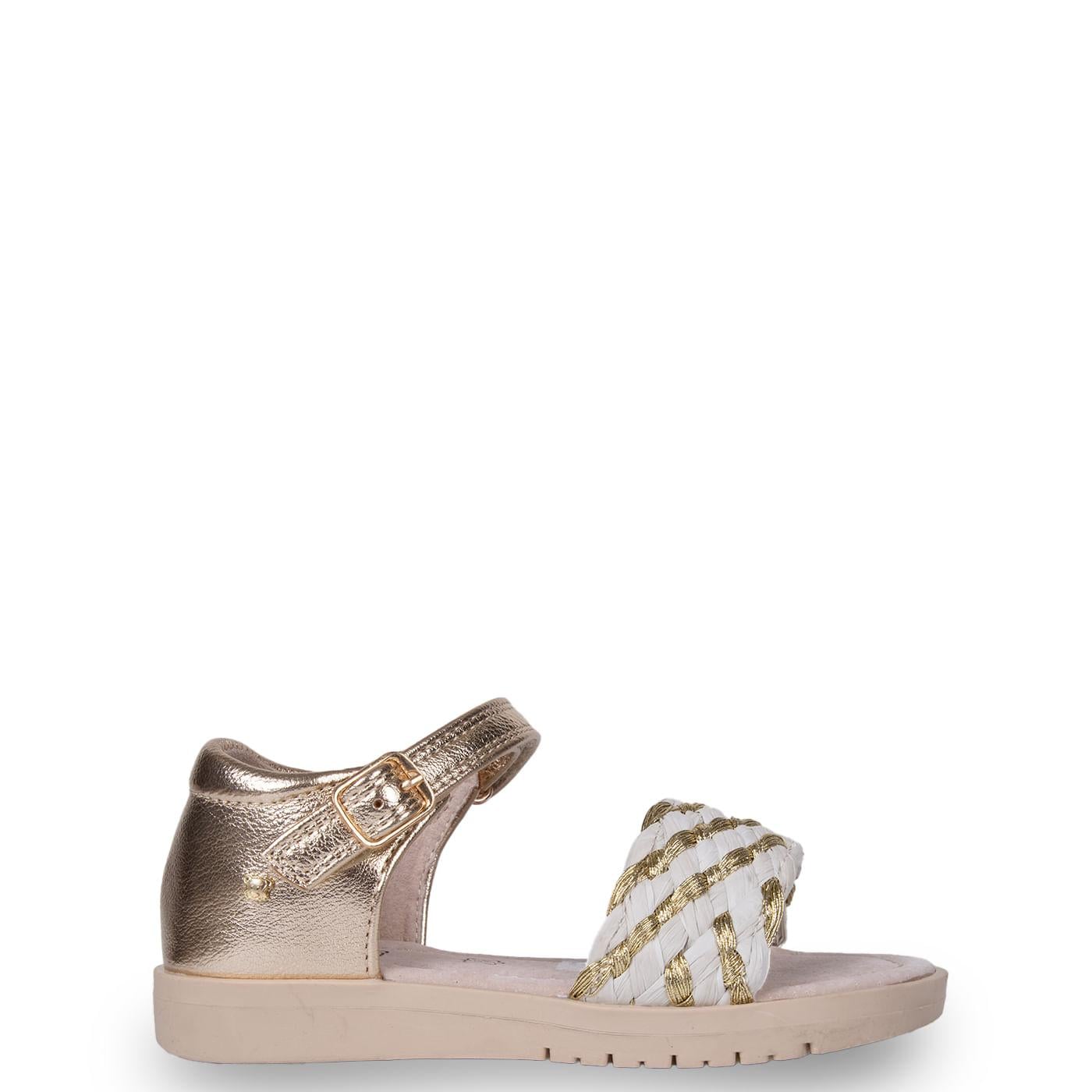 SANDALIAS NIÑA COLOR DORADO TALLA 29 - 1