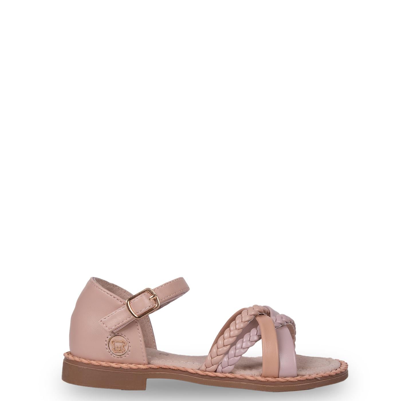 SANDALIAS NIÑA COLOR DAMASCO TALLA 33 - 1