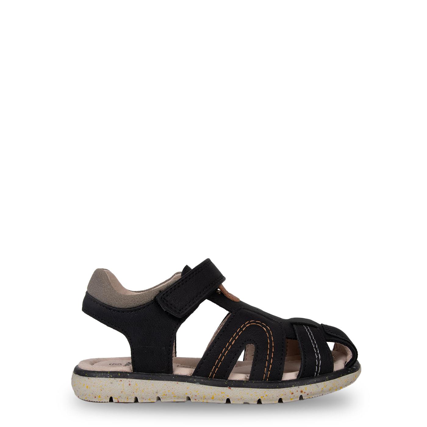 SANDALIAS NIÑO COLOR NEGRO TALLA 28 - 2