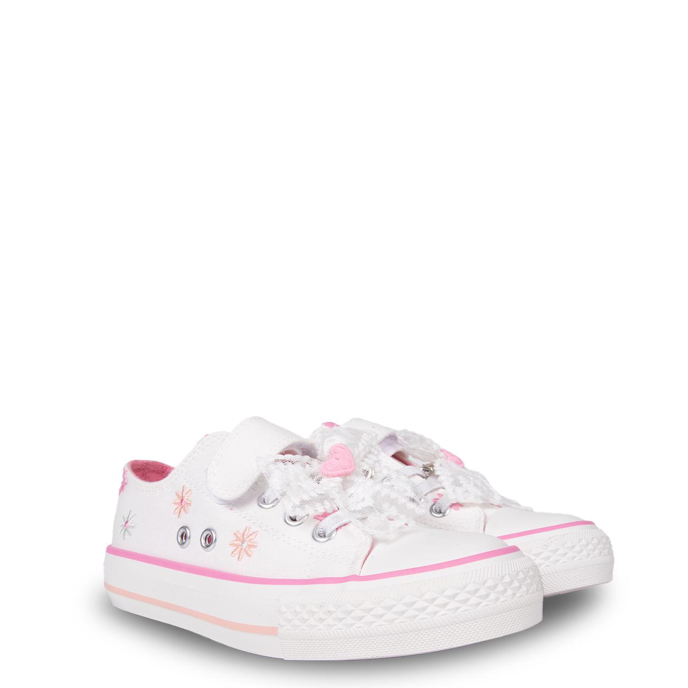 ZAPATILLAS NIÑA COLOR BLANCO TALLA 31 - 2