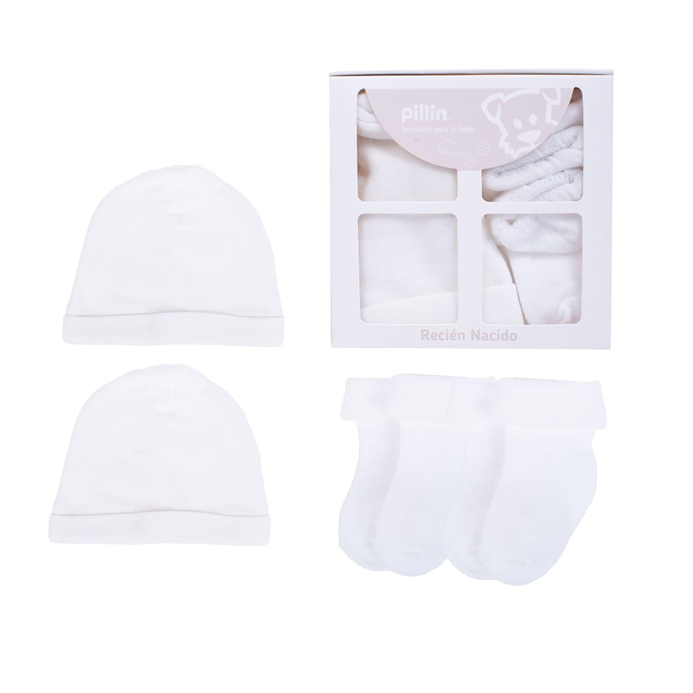 SET UNISEX COLOR BLANCO TALLA TU - 1