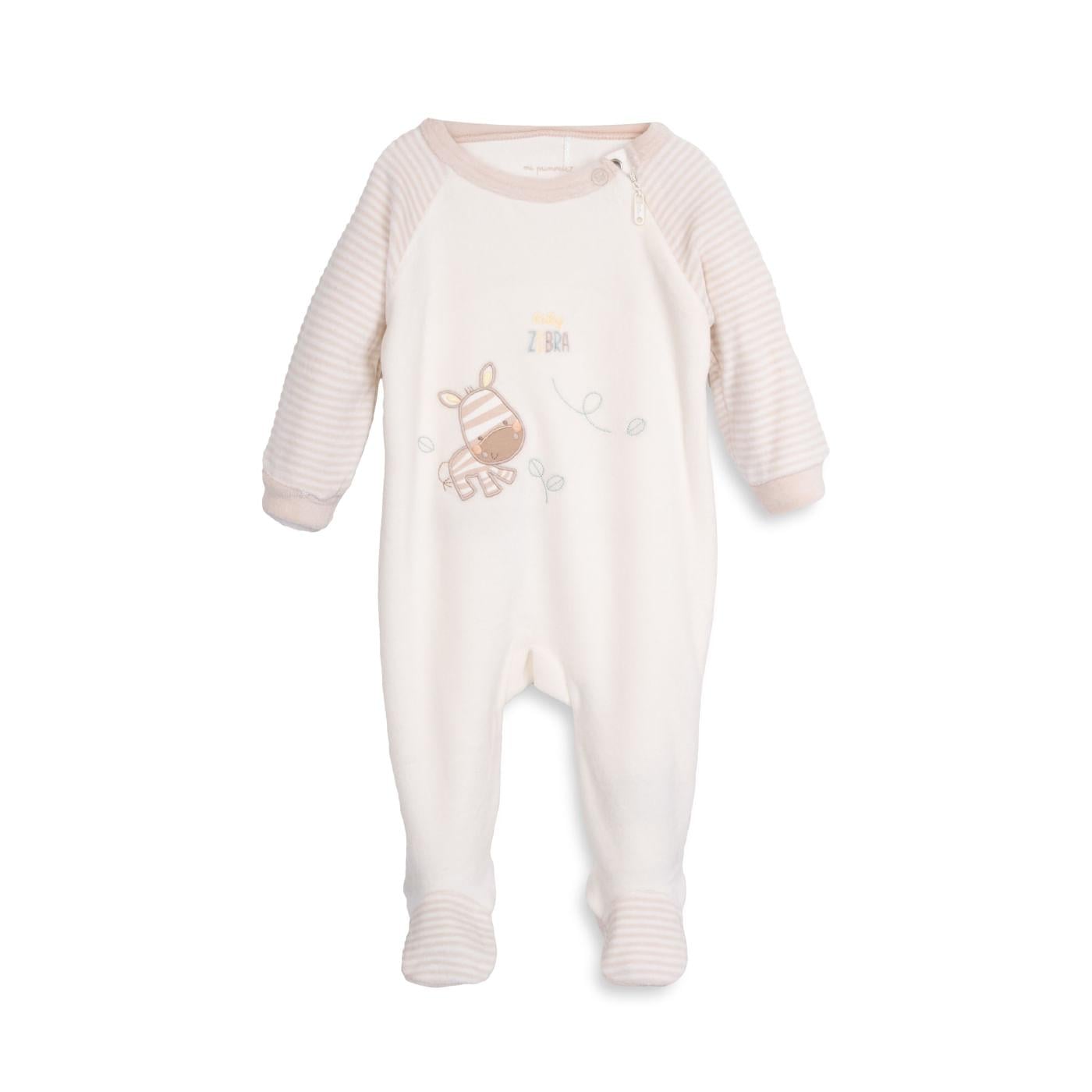 ENTERIZO RECIÉN NACIDO UNISEX COLOR ARENA TALLA 00 - 1