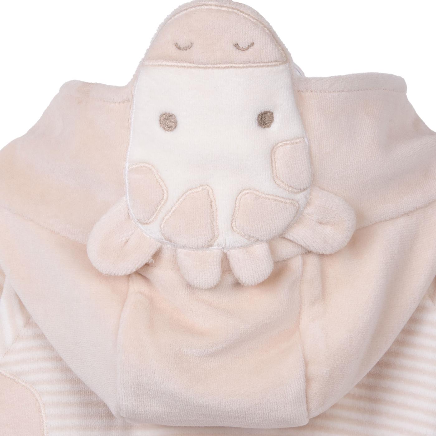 ENTERIZO RECIÉN NACIDO UNISEX COLOR ARENA TALLA 6M - 4
