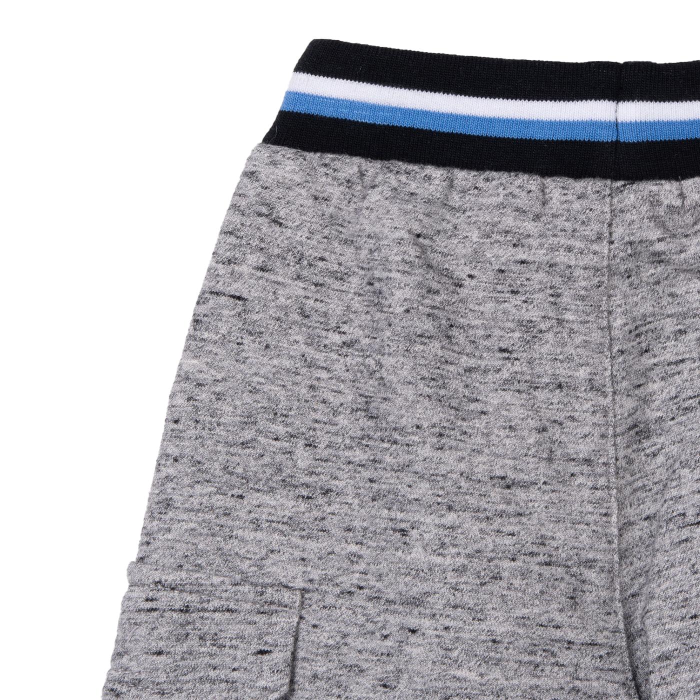 PANTALÓN BUZO BEBÉ NIÑO COLOR MELANGE TALLA 9M - 4