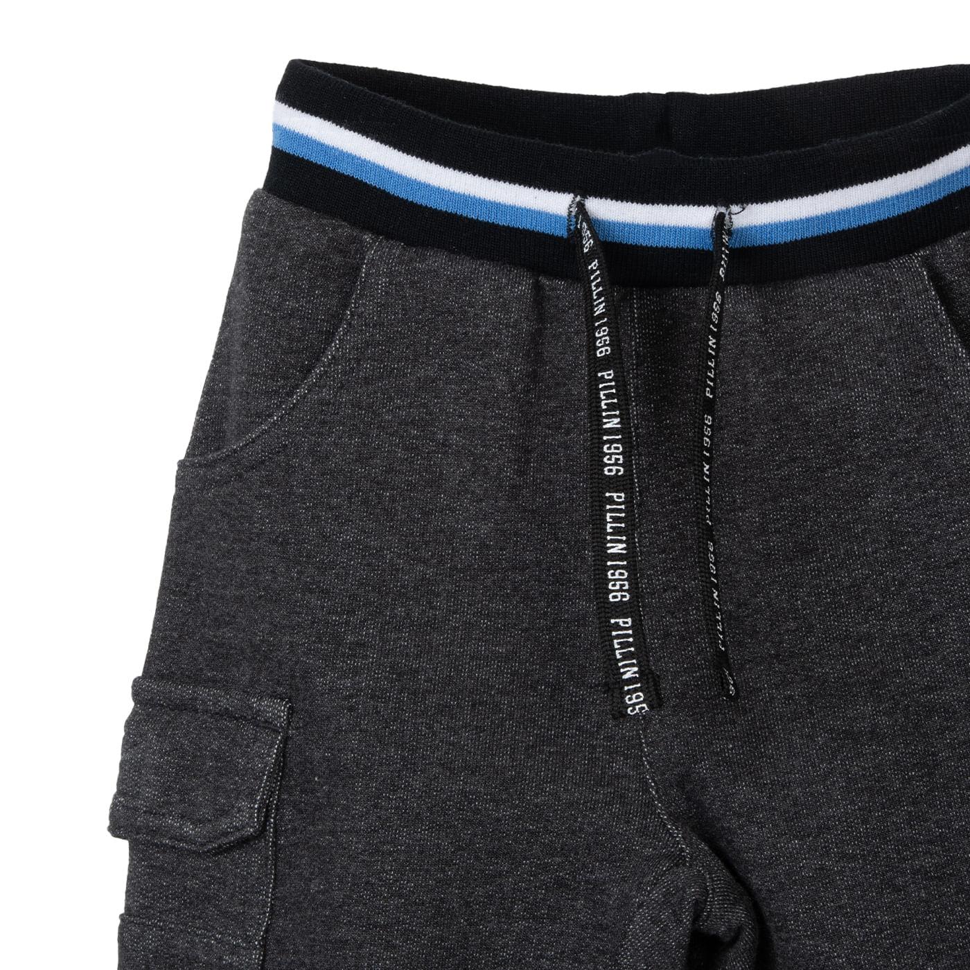 PANTALÓN BUZO BEBÉ NIÑO COLOR MARENGO TALLA 9M - 3