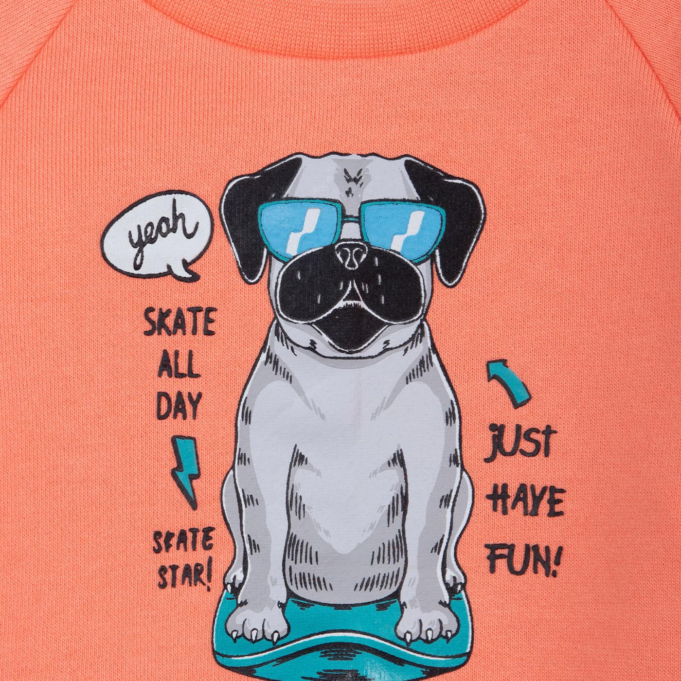 POLERA BEBÉ NIÑO COLOR SALMON TALLA 4 - 3
