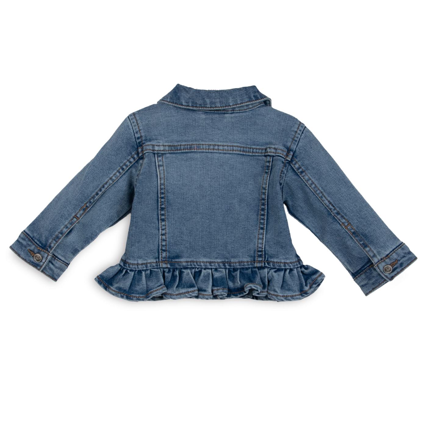 CHAQUETA BEBÉ NIÑA COLOR DENIM TALLA 3 - 2