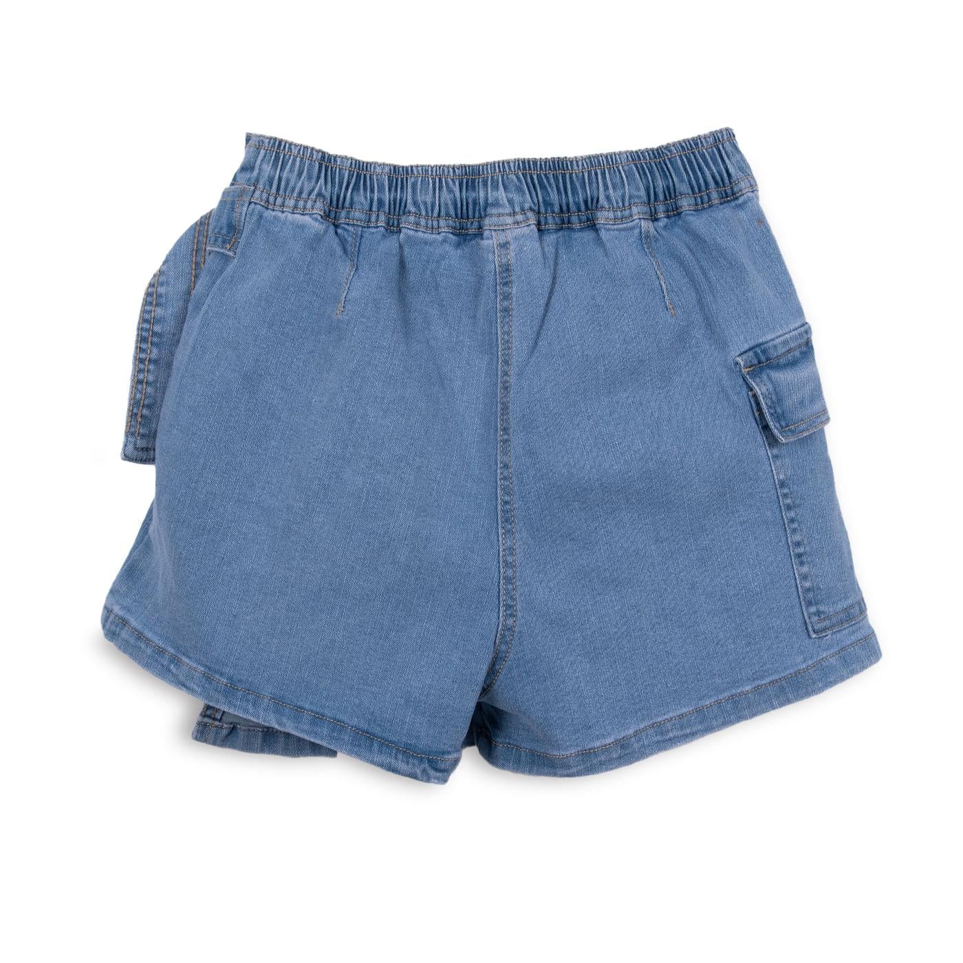 FALDA NIÑA COLOR AZUL TALLA 16 - 2